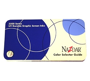 3500 Series UV Durable Graphic Ink Color Card