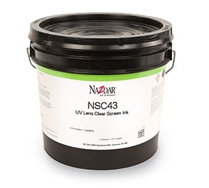 NSC43 UV Lens Clear Screen Ink 