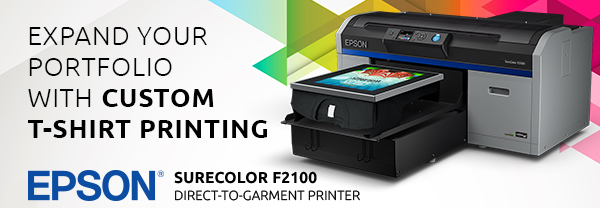 The New Epson SureColor F2100 Direct-to-Garment Printer