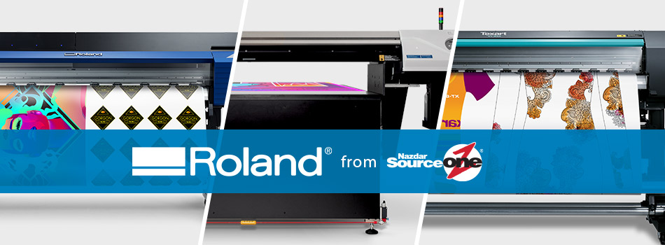 Roland Available at Nazdar SourceOne